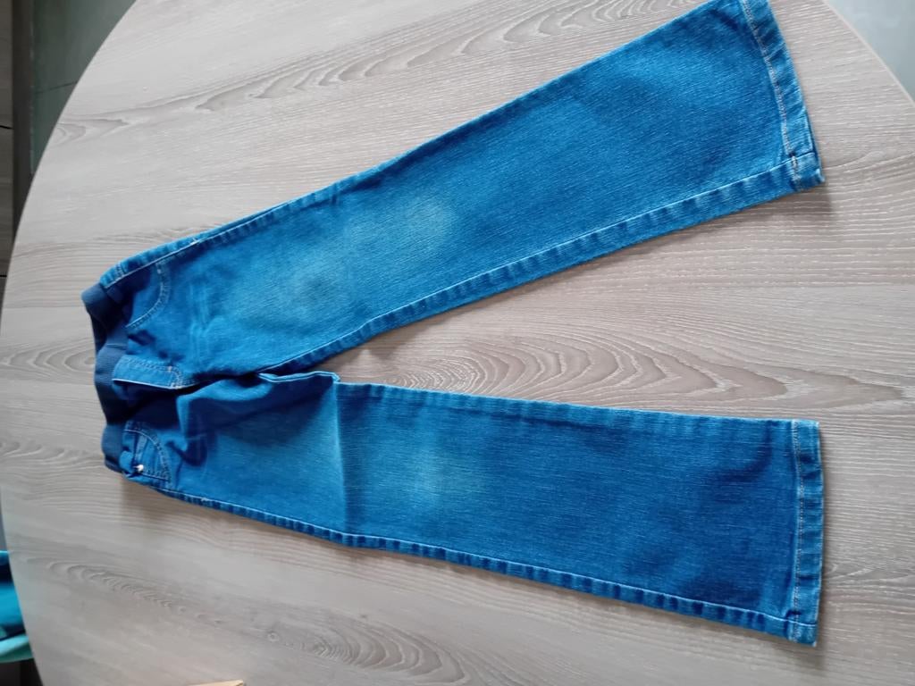 Jeans gymp 128, Gebruikt, GYMP., Meisje, Ophalen