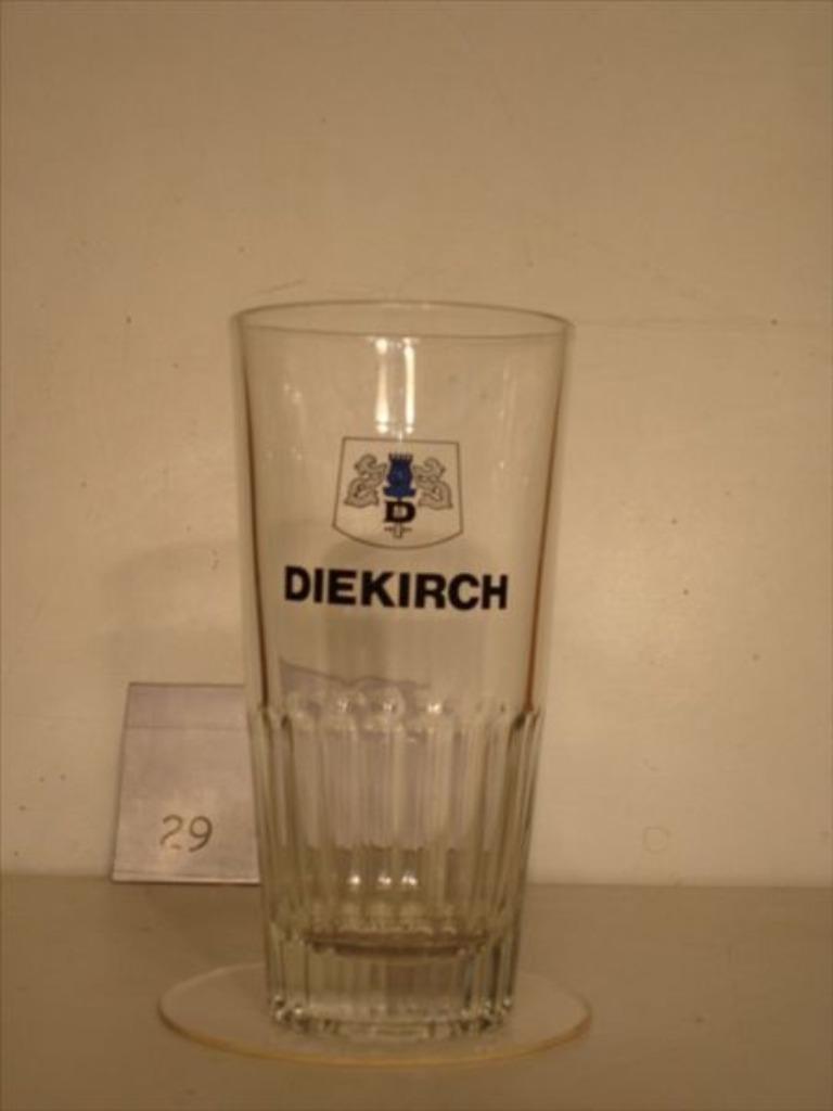 Verre N29 – Diekirch – 0,25 cl., Enlèvement ou Envoi, Neuf, Verre ou Verres, Autres marques