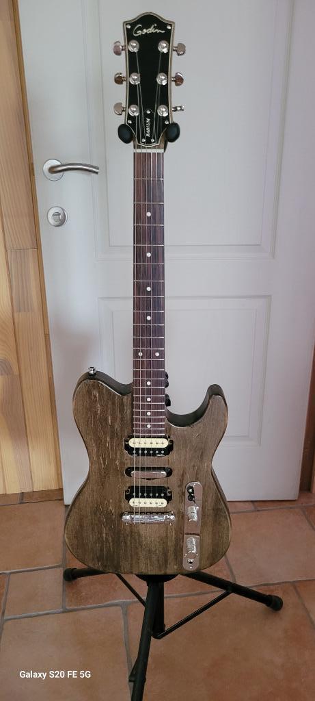 Guitare Godin Radium, Musique & Instruments, Enlèvement, Comme neuf, Solid body, Autres marques