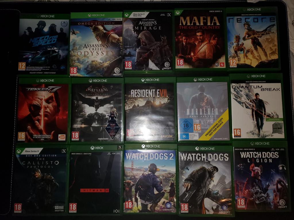 Jeux Xbox One/Series X, Enlèvement, Utilisé