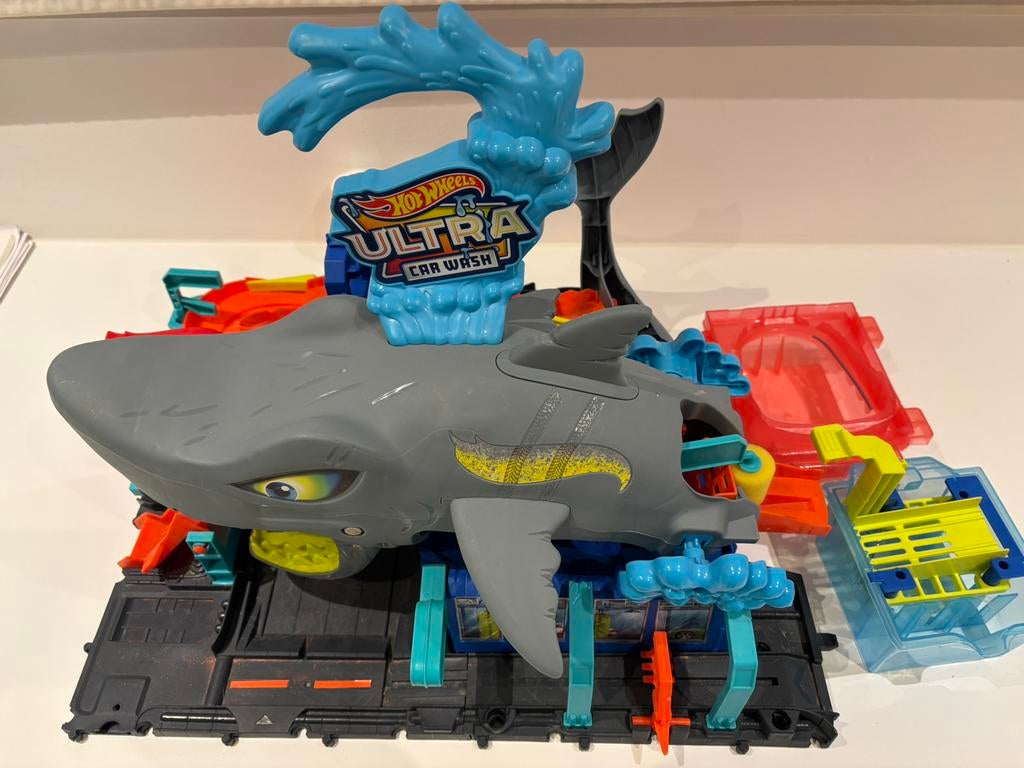 Hot Wheels Carwash, Kinderen en Baby's, Ophalen, Zelf te bouwen, Hot Wheels, Handmatig