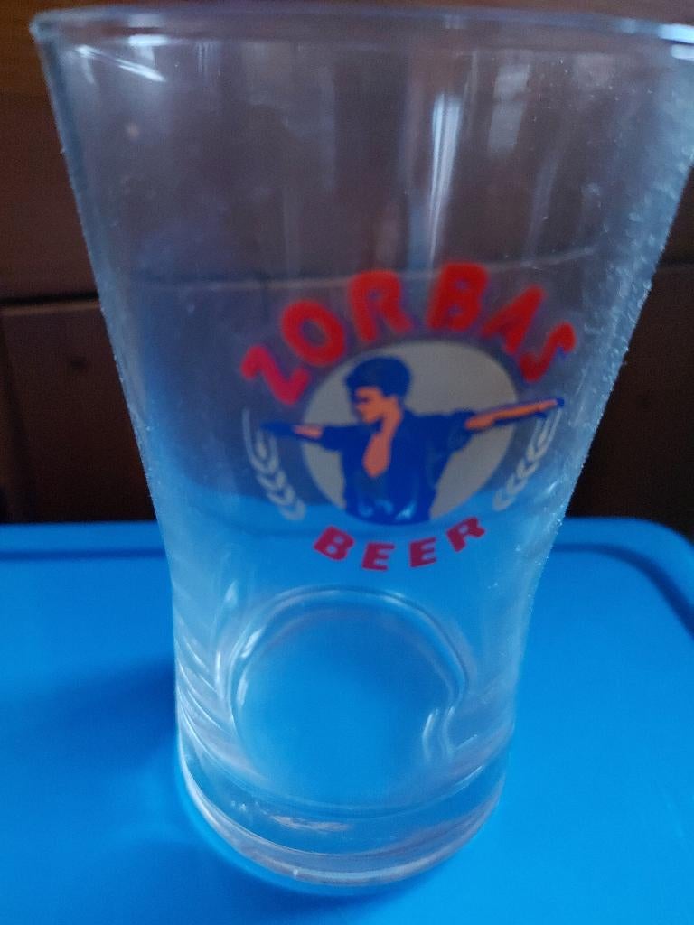 Bier glazen - Zorbas Bier, Verzamelen, Biermerken, Ophalen, Nieuw, Glas of Glazen, Overige merken