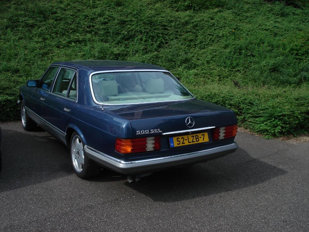 Mercedes 500 SEL(126) lapisbleu met lpg, foto 3