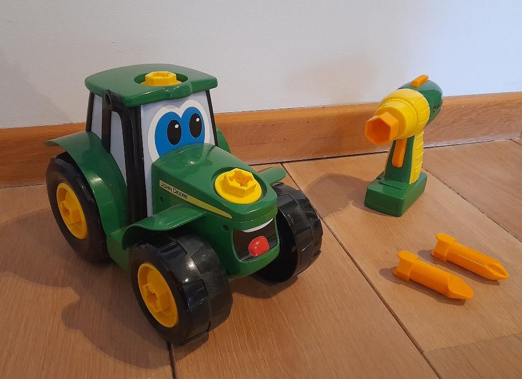 Bouwset Johnny tractor (John Deere), Ophalen, Zo goed als nieuw, Bouwen