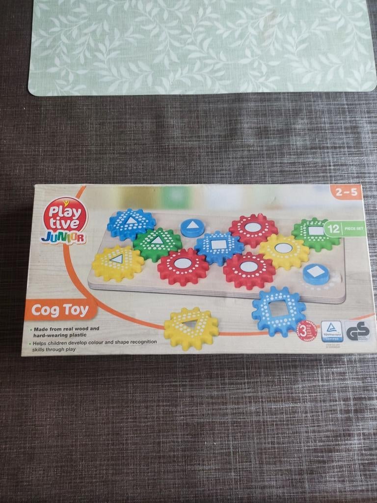 Playtive Junior Cog Toy/Tandradspel, Ophalen of Verzenden, Zo goed als nieuw, Overige typen