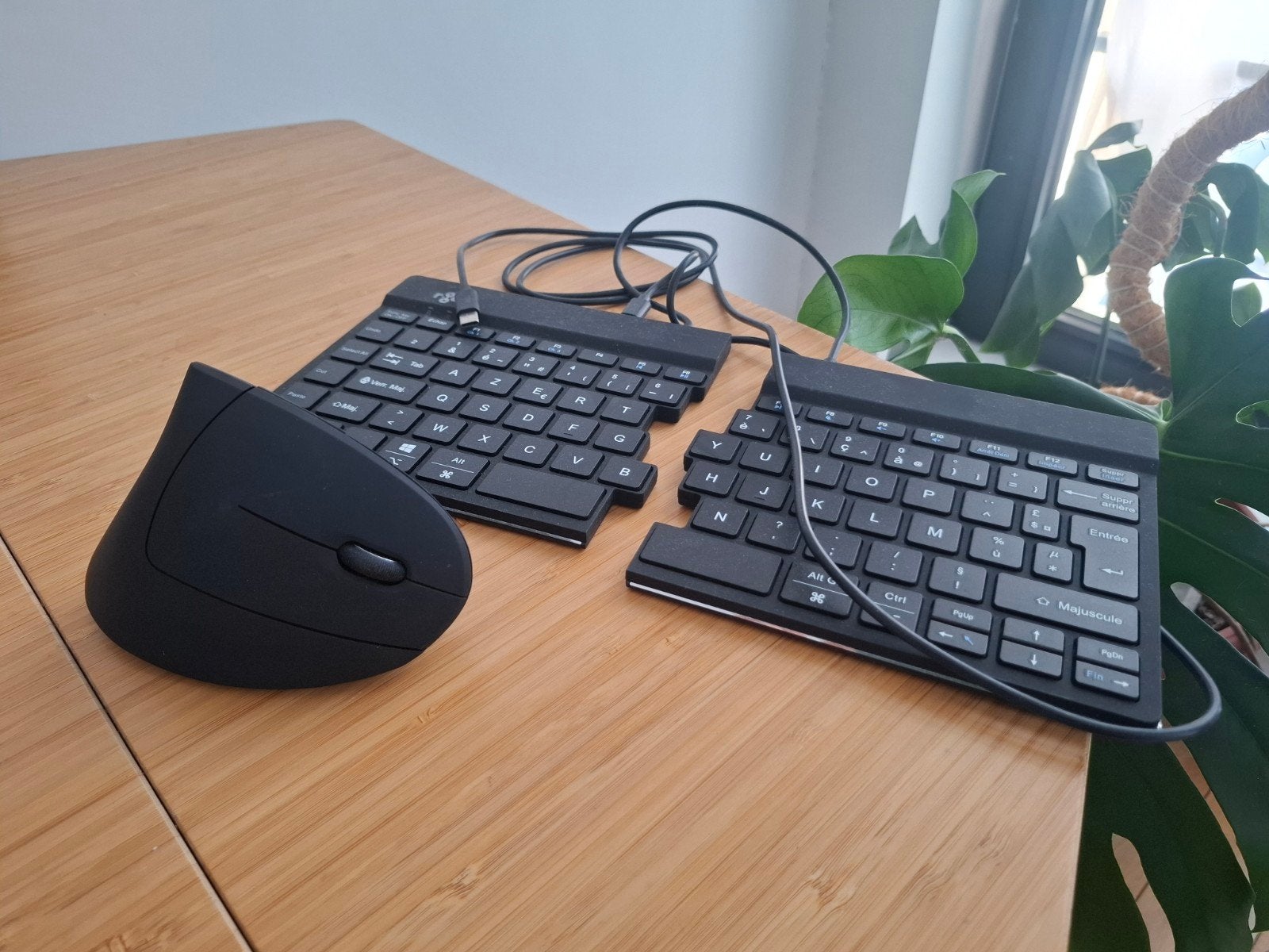 Ergonomisch toetsenbord en muis Anker, Computers en Software, Toetsenborden, Ophalen, Ergonomisch