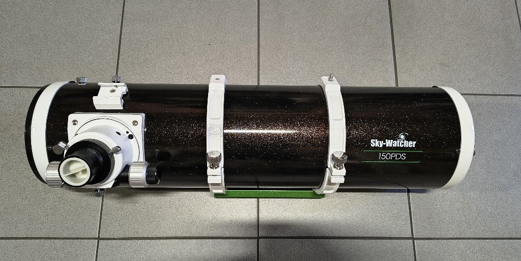 Telescoop N 150/750 PDS Explorer (Skywatcher), Audio, Tv en Foto, Ophalen, Gebruikt, Spiegeltelescoop (reflector)