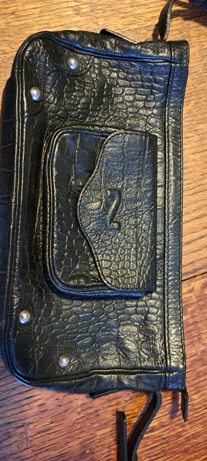 Schoudertasje Nathan, Handtassen en Accessoires, Ophalen of Verzenden, Zwart