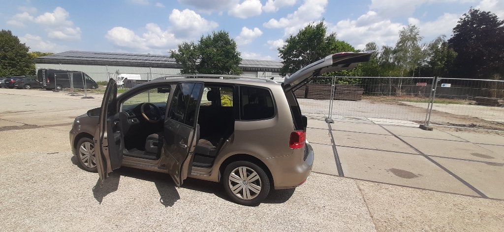 Volkswagen touran, Auto's, Voorwielaandrijving, Euro 5, Monovolume, Beige