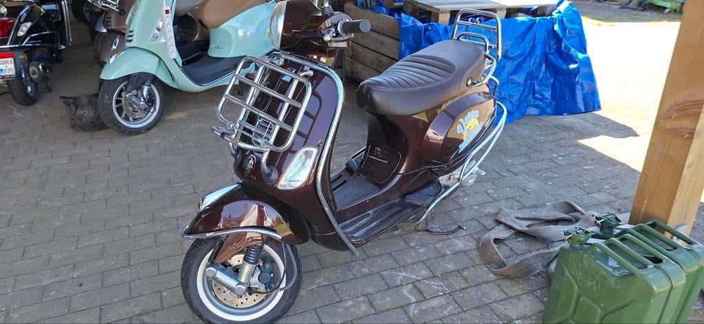 Vespa lx 50cc   b klasse, Ophalen