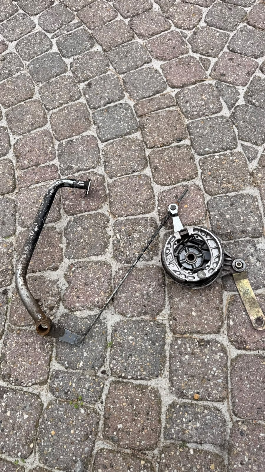 Frein à tambour+pédale de frein, Vélos & Vélomoteurs, Enlèvement, Utilisé, Autres types