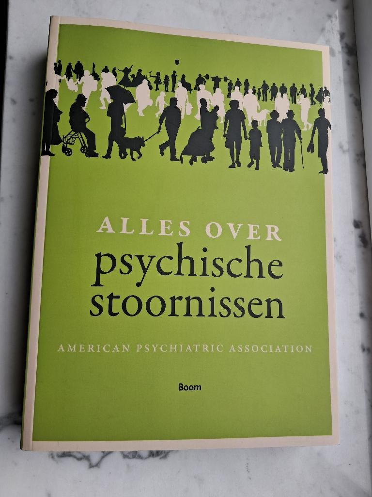 Alles over psychische stoornissen - APA - Boom, Livres, Psychologie, Neuf, Psychologie cognitive, BOOM - American Psychiatric Association