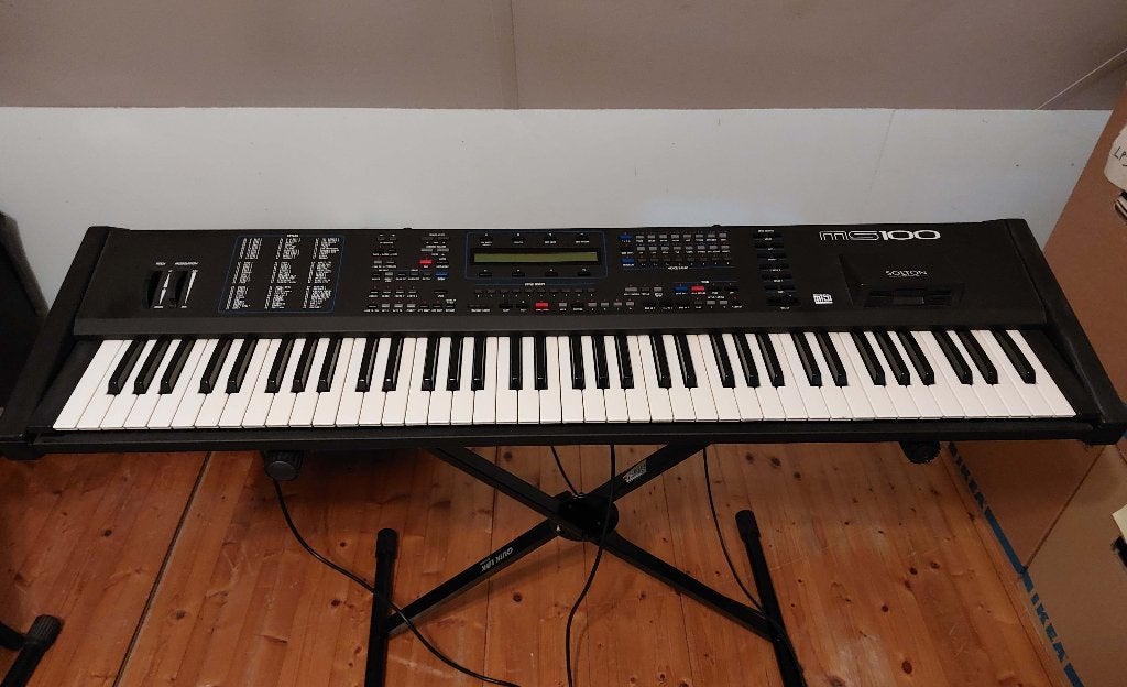 Keyboard Solton (By Ketron) MS100 met 76 toetsenklavier, Muziek en Instrumenten, Ophalen, Zo goed als nieuw, 76 toetsen, Aanslaggevoelig