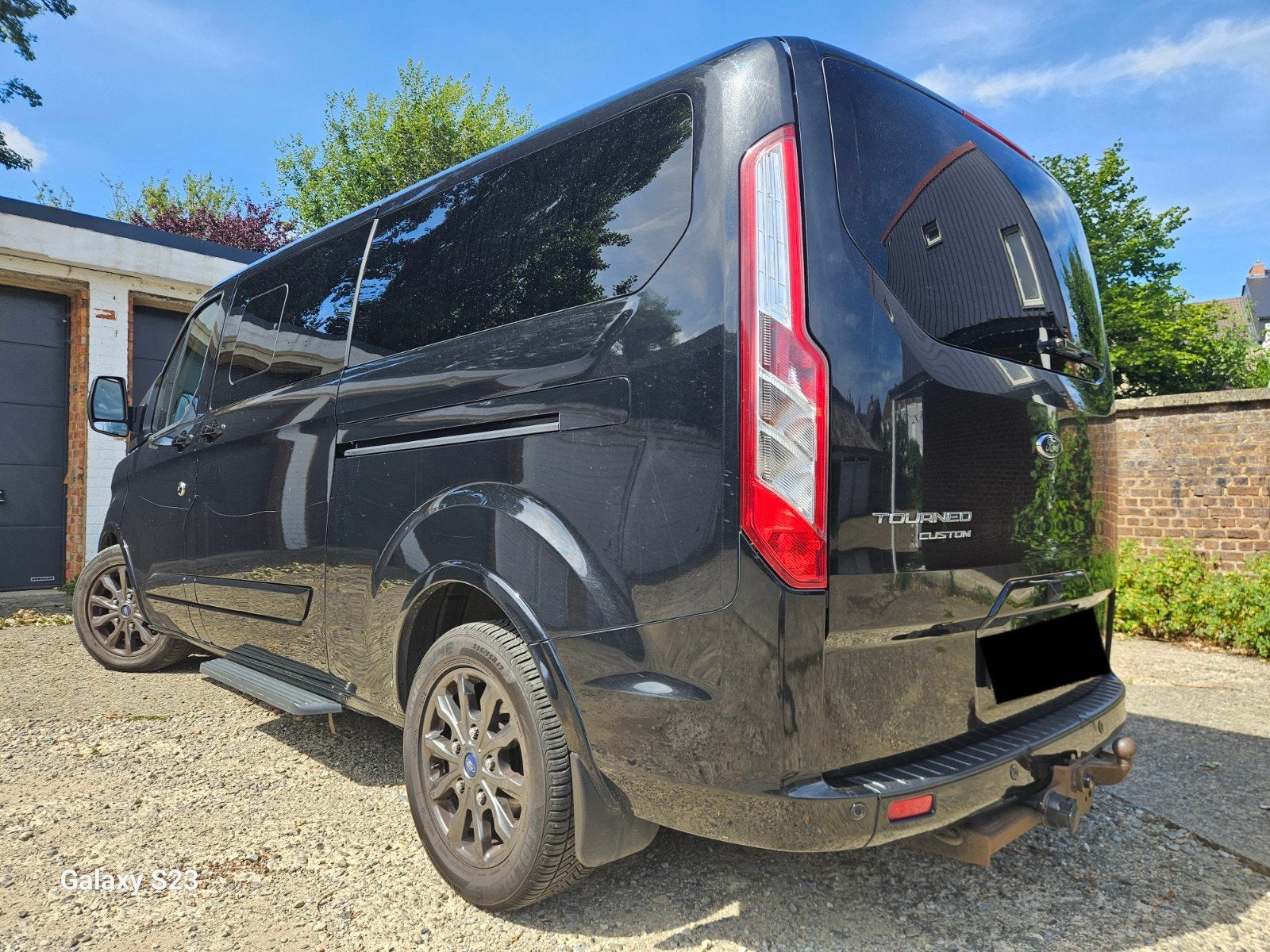 FORD TRANSIT CUSTOM LONG 8 ZITS LEER EURO 6D 530.000 KM, Auto's, Euro 6, Particulier, Navigatiesysteem, Transit