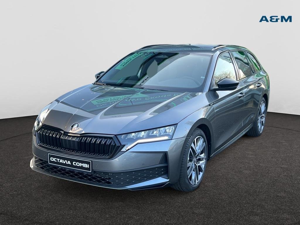 Skoda Octavia Combi Octavia Combi 1.5 TSI eTec MHEV Sportlin, Autos, Skoda, 121 g/km, Argent ou Gris, Achat, Cruise Control