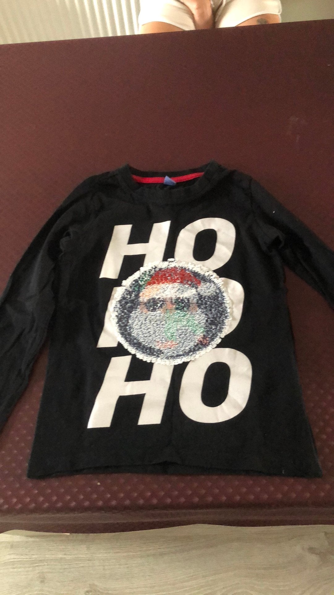 Kinder kerst t-shirt 116, Ophalen, Gebruikt