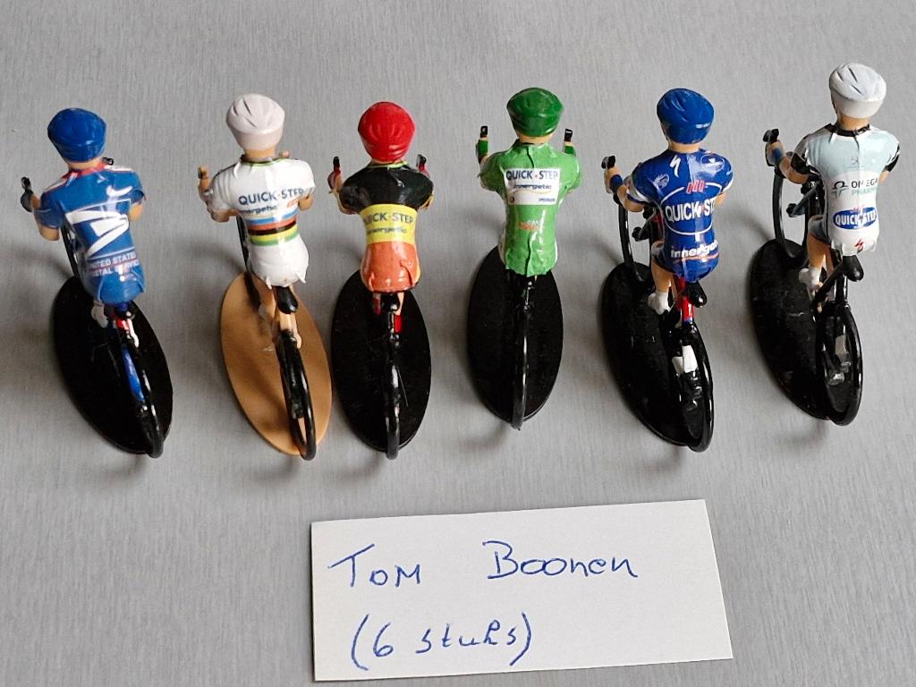 Set de 6 cyclistes Tom Boonen, Envoi