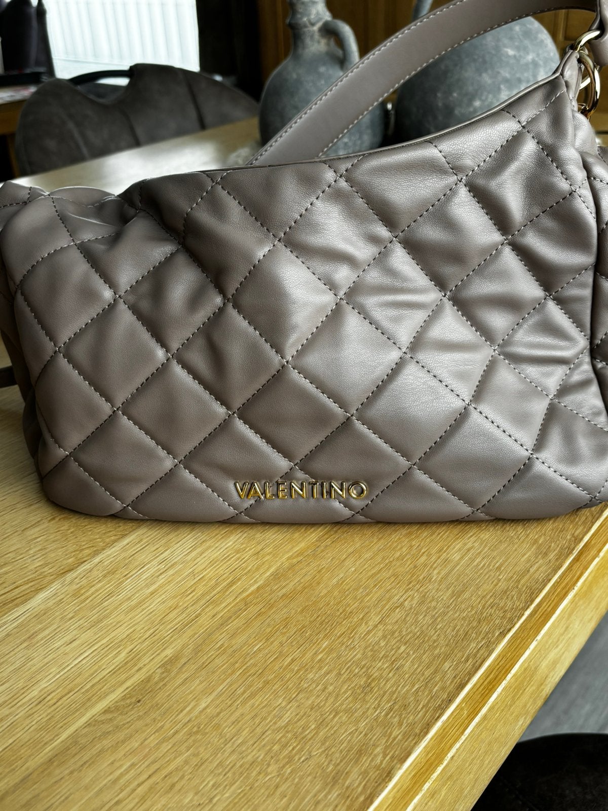 Handtas valentino, Ophalen, Zo goed als nieuw, Bruin, Handtas