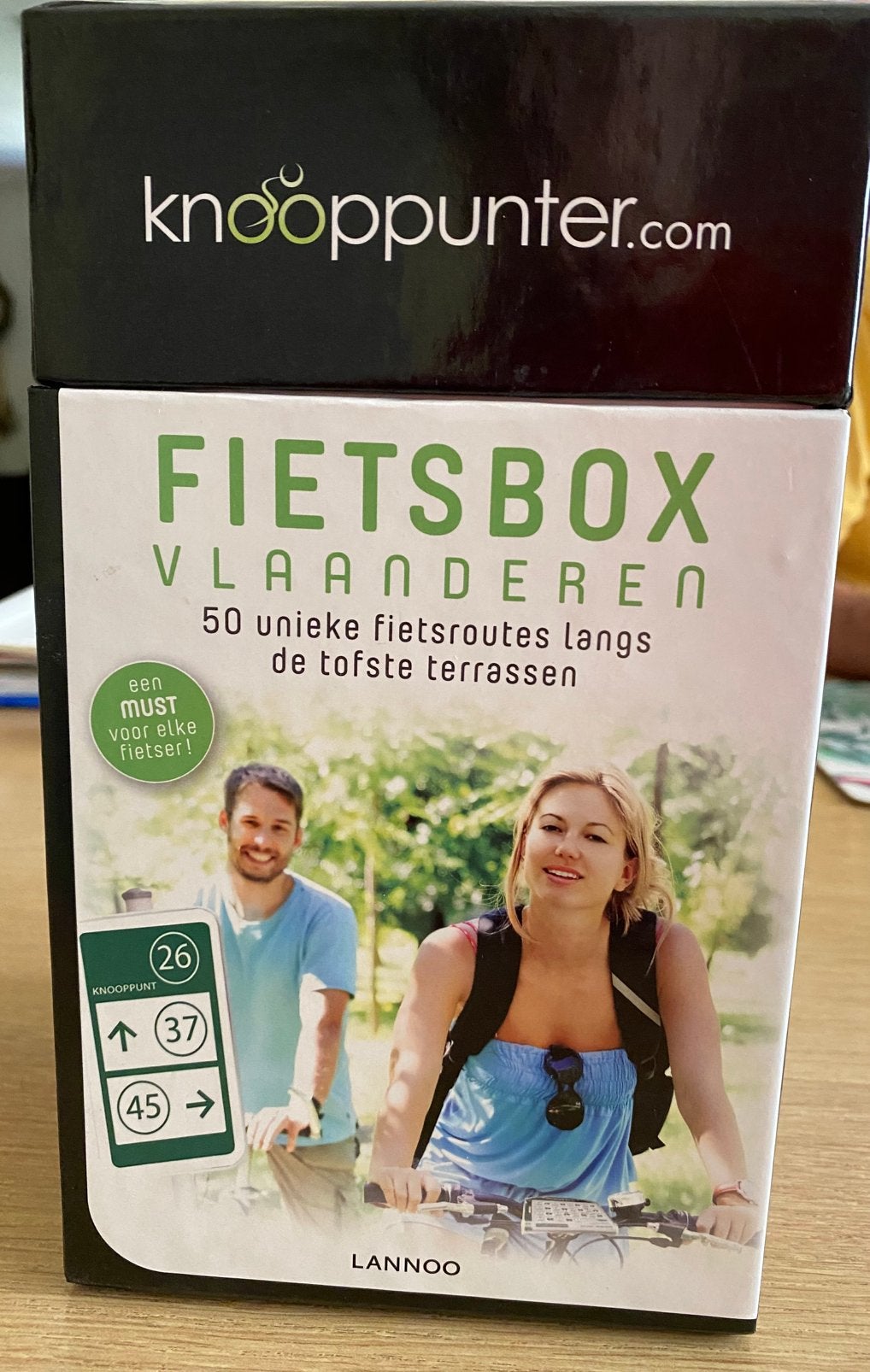 Fietsbox Vlaanderen Knooppunten., Ophalen, Nieuw