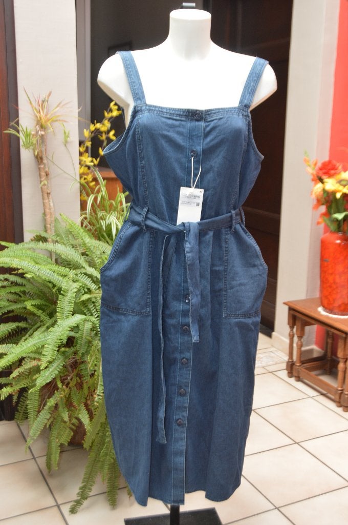 Mooie „" C&A "” zonnejurk in blauwe spijkerbroek T44 NIEUW!”, Kleding | Dames, Jurken, Blauw, Maat 42/44 (L), Nieuw, Ophalen of Verzenden
