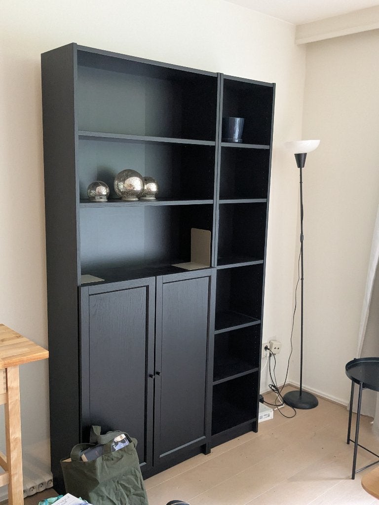 boekenkast Billy, Ophalen, Met deur(en), 100 tot 150 cm, 200 cm of meer