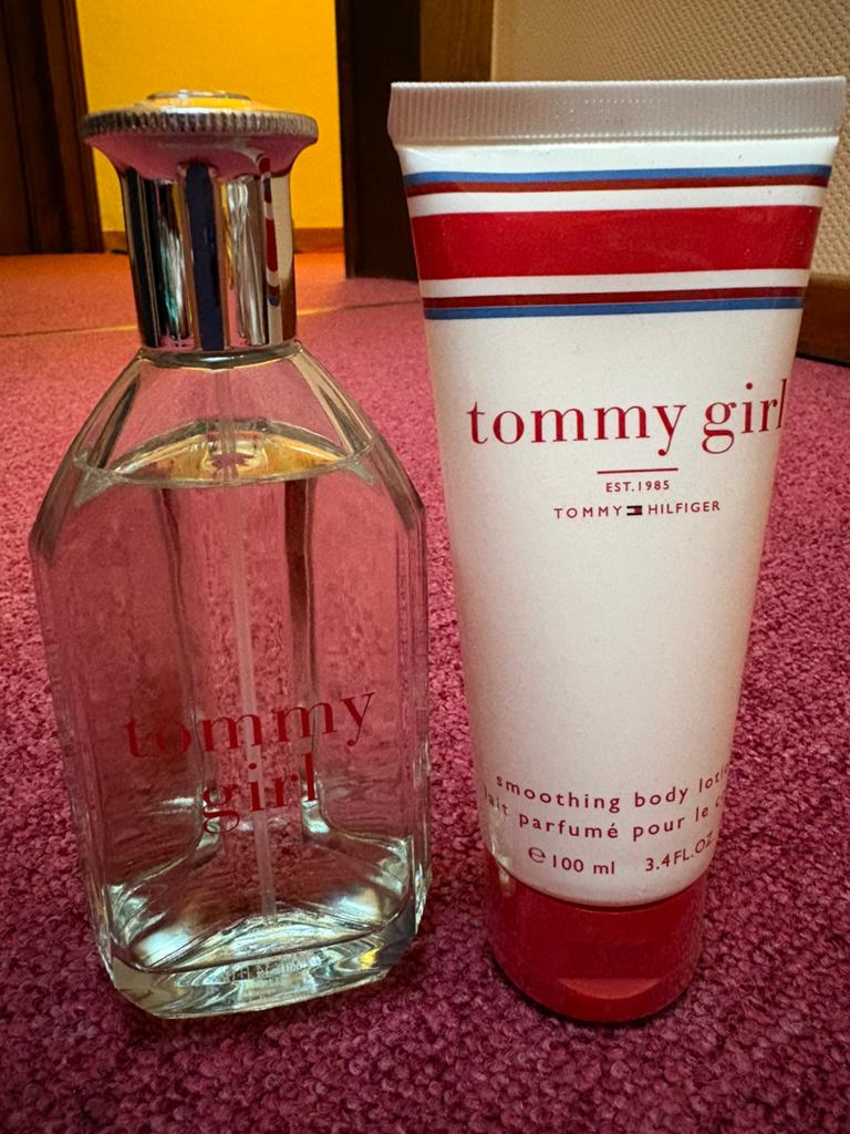 Tommy parfum- en verzorgingscrème, 100 ml, Ophalen of Verzenden, Zo goed als nieuw