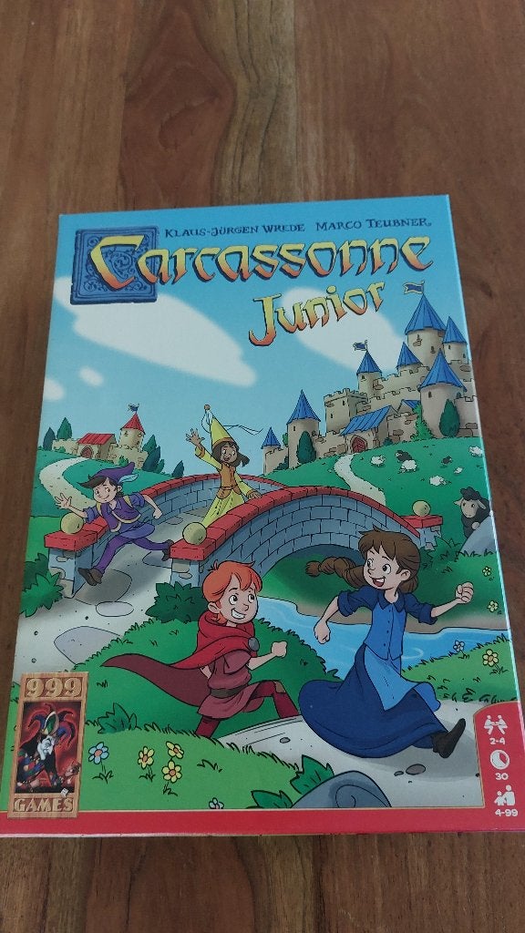 Carcassonne junior, Hobby en Vrije tijd, Gezelschapsspellen | Bordspellen, Ophalen of Verzenden, Nieuw, 999 games