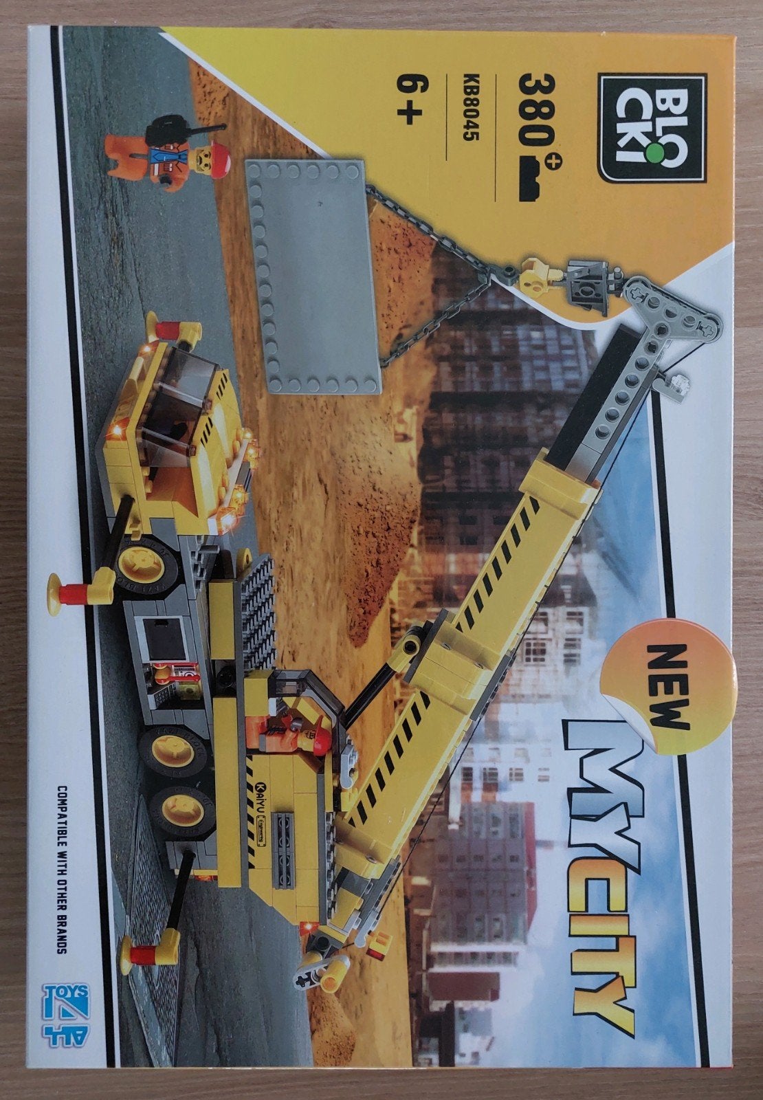 BOUWSET SPEELGOEDKRAAN BLOCKI MY CITY, Ophalen of Verzenden