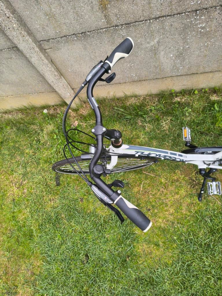 Damesfiets Thompson in zeer goede staat, Ophalen, Zo goed als nieuw, Overige merken, Versnellingen