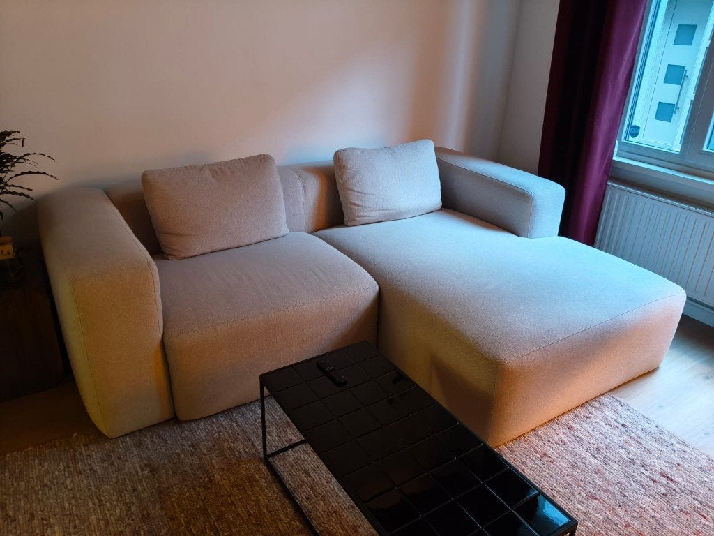 Zetel Kave Home, Ophalen, Gebruikt, Hoekbank, Driepersoons