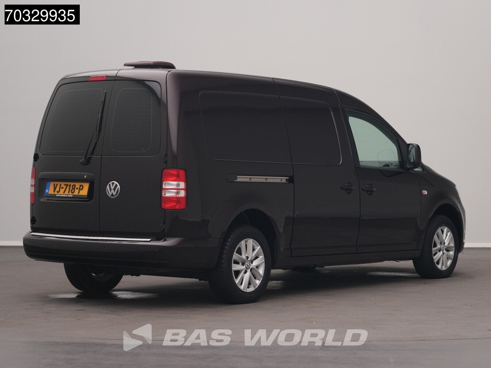 Volkswagen Caddy 102PK Automaat L2H1 Navi Airco Cruise Parke, Auto's, Bestelwagens en Lichte vracht, Automaat, Stof, Gebruikt