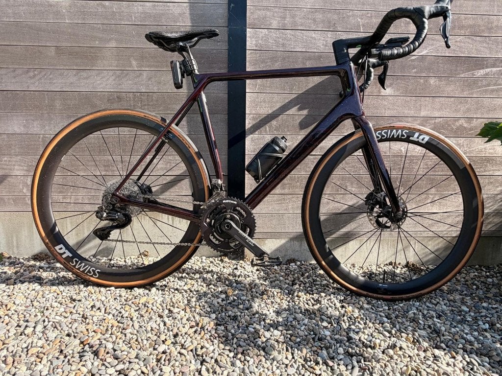 Canyon Endurace CF SLX 9 Di2 — Maat XL — Red Tinted, 28 inch, Zo goed als nieuw, 57 tot 61 cm, Meer dan 20 versnellingen
