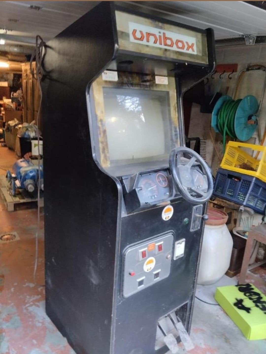 Recherche borne d'arcade, Collections, Enlèvement