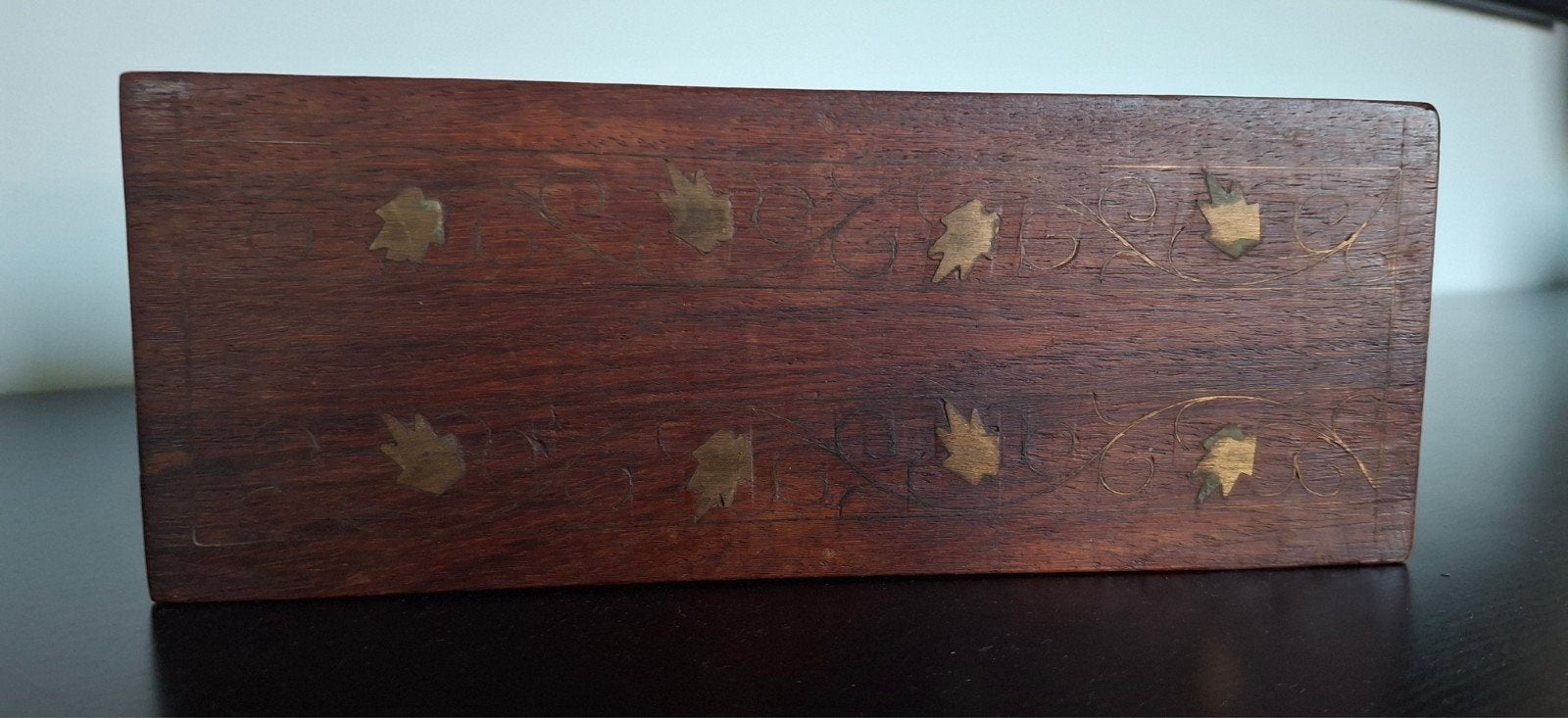 Handgemaakt vintage kistje uit India., Antiek en Kunst, Ophalen