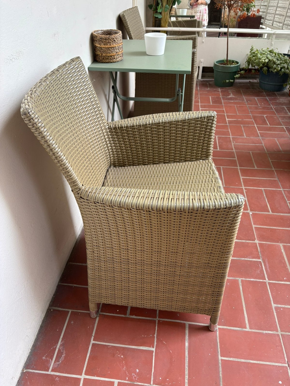 Paire de fauteuils, Jardin & Terrasse, Enlèvement, Comme neuf