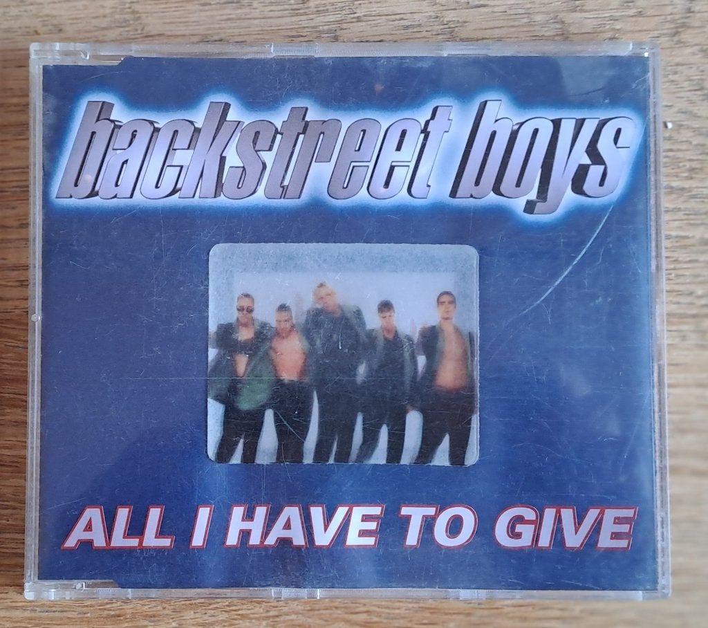 Backstreet Boys - All I Have To Give, Cd's en Dvd's, Cd Singles, Gebruikt, Eerste persing, Ophalen of Verzenden, Pop