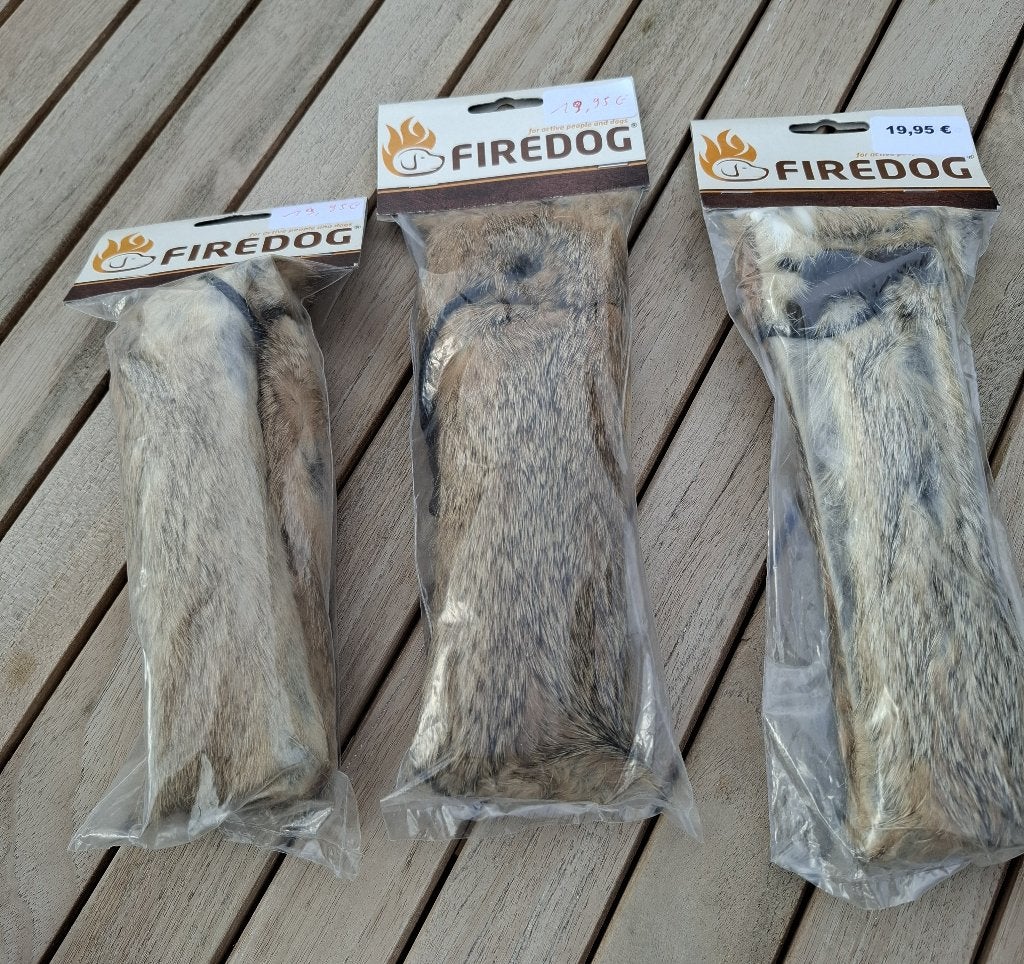 Dummy konijnenvacht 250 gr 3 stuks, Dieren en Toebehoren, Ophalen of Verzenden, Nieuw, Apporteerspeelgoed, Overige merken