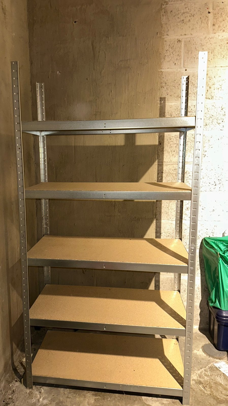 Étagère modulable métallique 180x90x40, Enlèvement, Comme neuf