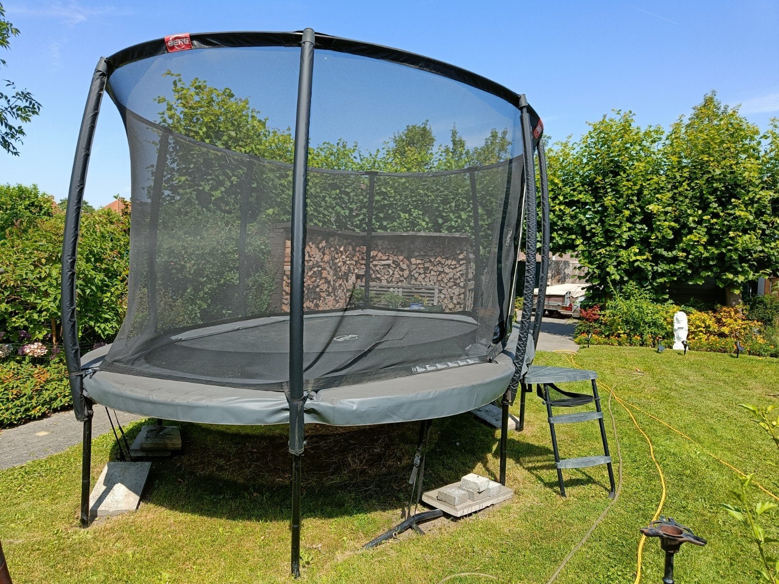 Kwalitatieve, grote trampoline van topmerk Berg, Kinderen en Baby's, Speelgoed | Buiten | Trampolines, Ophalen