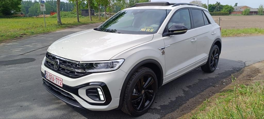 VW t-roc R-Line Black pack in SHOWROOM staat, Autos, Volkswagen, Cuir, Achat, Essence, T-Roc
