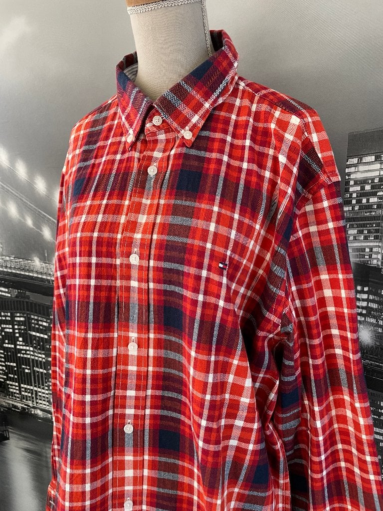 Tommy Hilfiger hemd Regular Fit - XXL, Vêtements | Hommes, Comme neuf, Tommy hilfiger, Envoi, Rouge