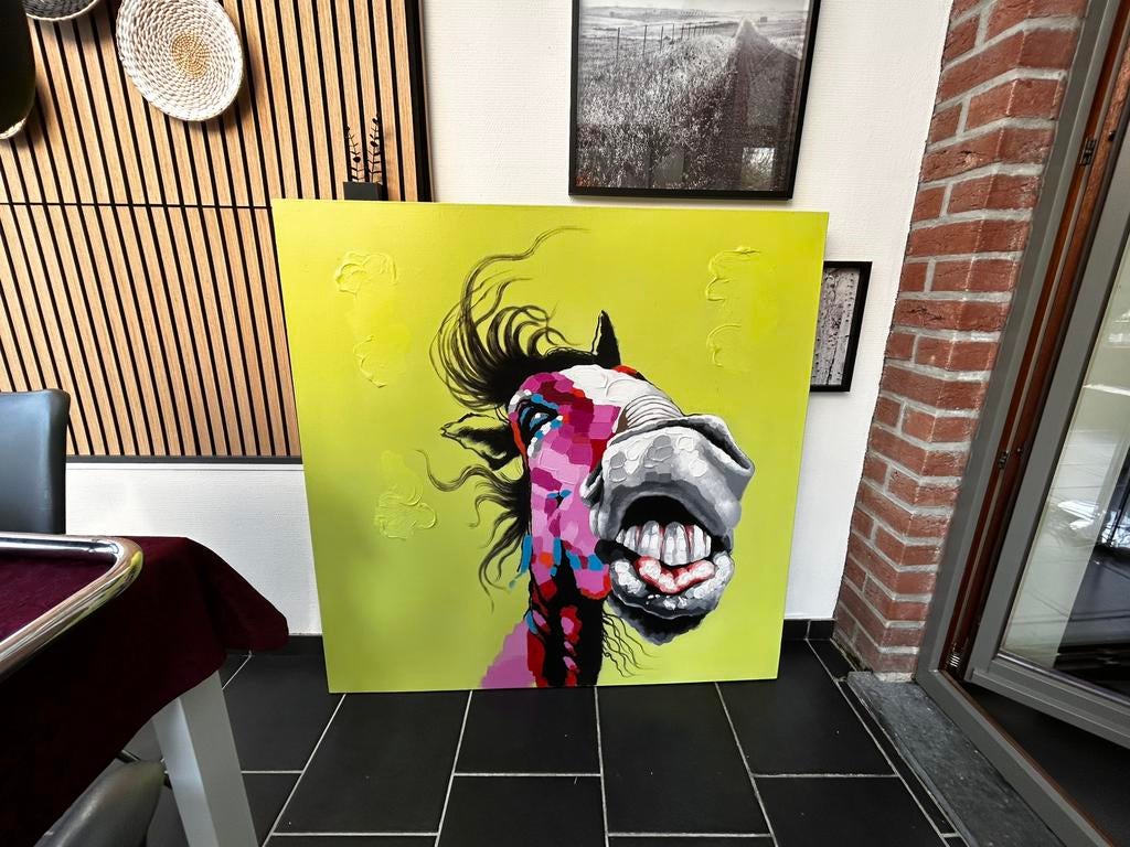 Peinture abstrait alterego, Enlèvement