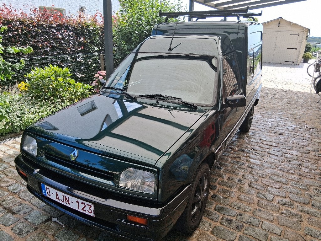 RENAULT EXPRESS, Autos, Camionnettes & Utilitaires, Particulier, Renault, Essence, 4 portes, Boîte manuelle, Vert, Gris, Tissu