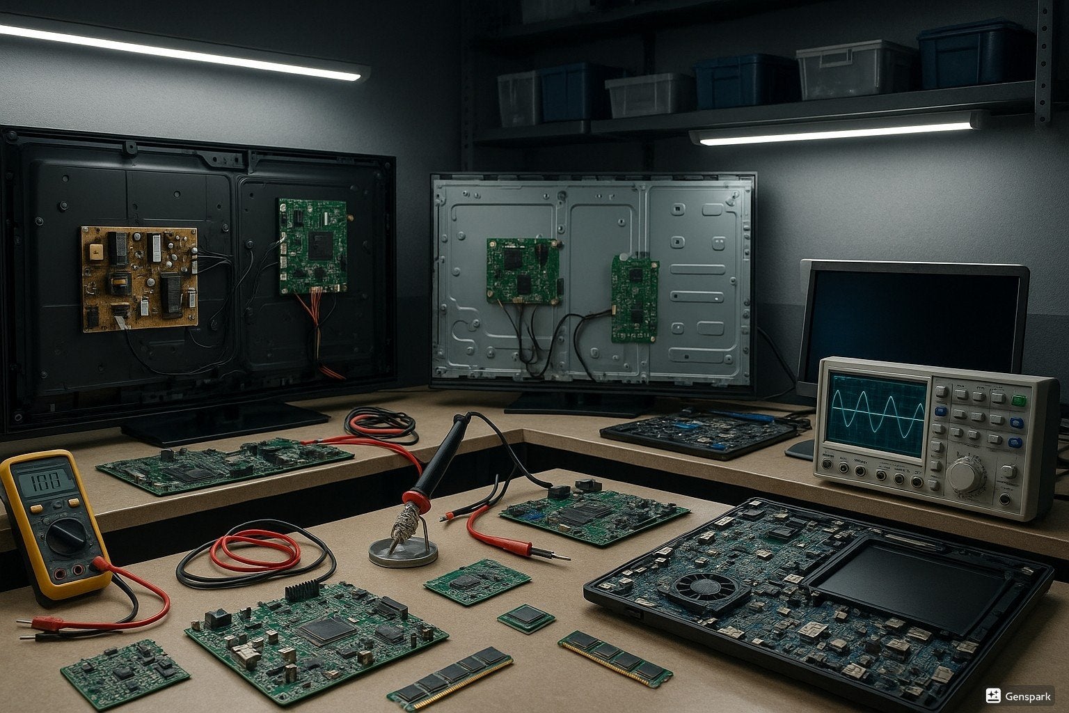 Diagnostische laptop-reparatie, Ophalen