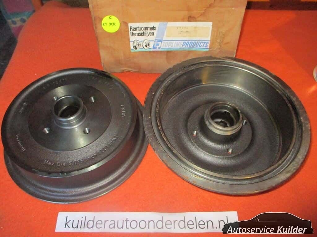 Remtrommels+remschoenen VW Caddy 1 Top Line/ABS Nieuw, -, Volkswagen, -, Nieuw