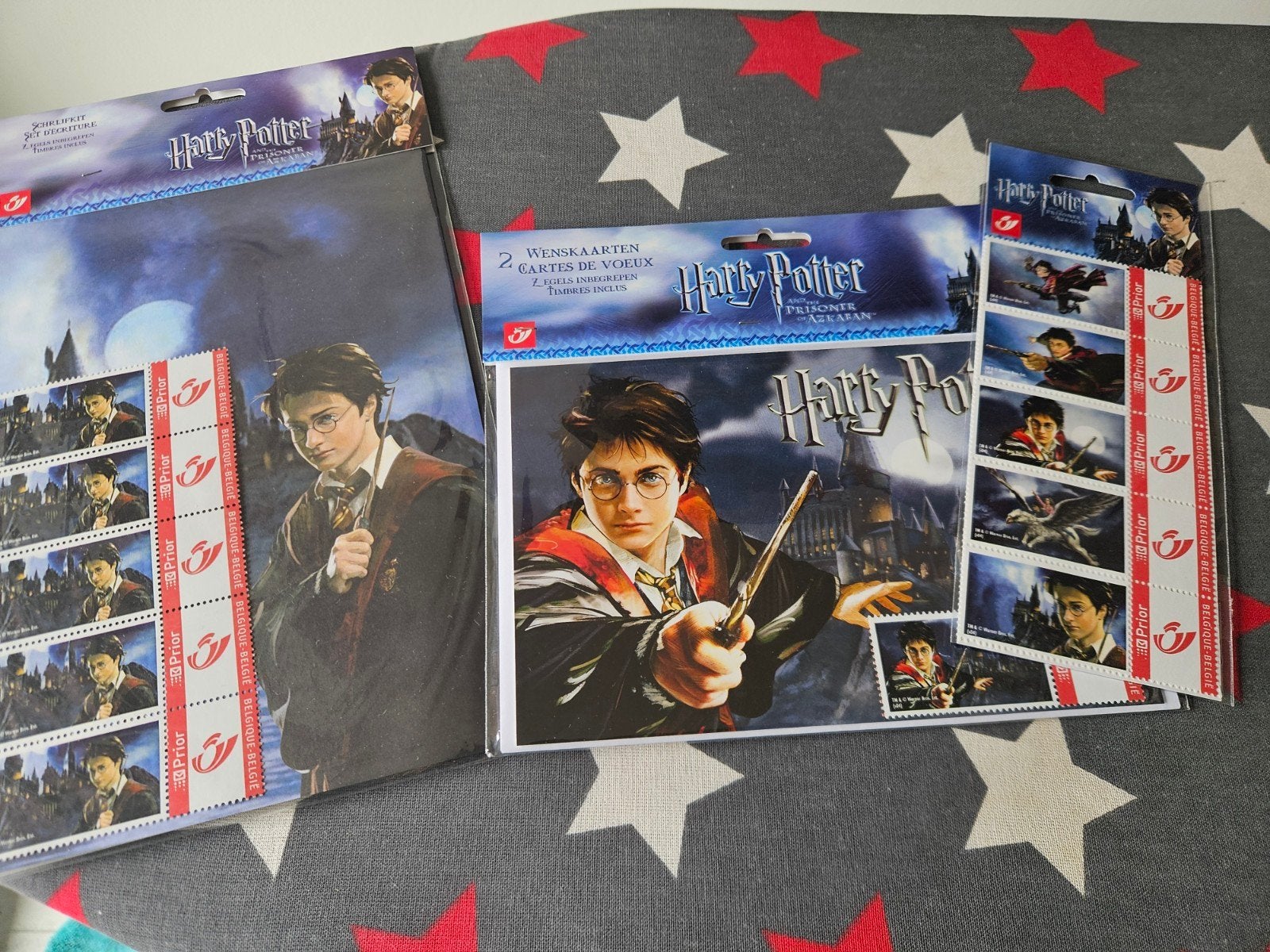 Duostamps postfris Harry Potter, Ophalen of Verzenden, Postfris