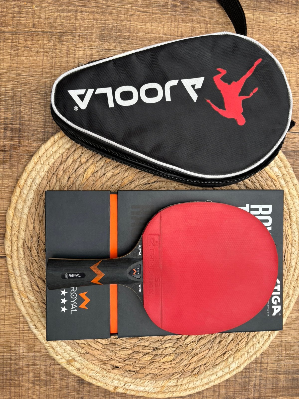 Stiga raquette ping-pong, Sport en Fitness, Tafeltennis, Ophalen of Verzenden, Gebruikt