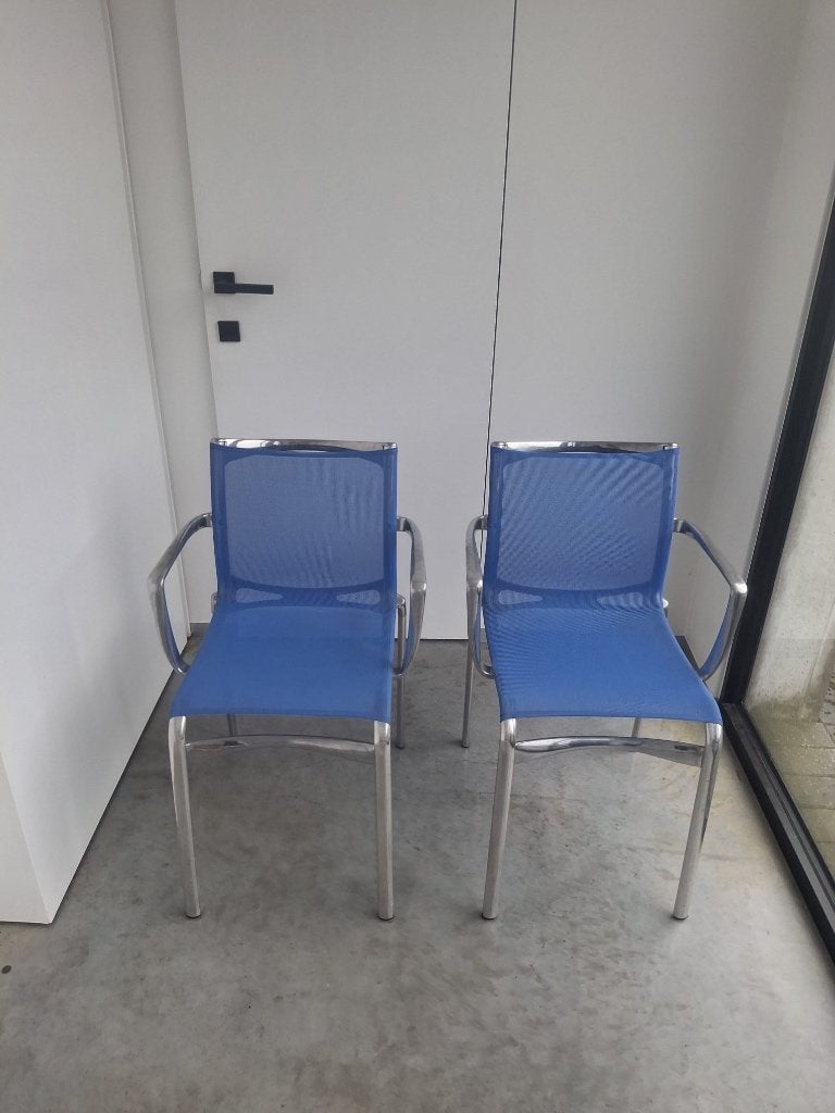 Stoelen, Maison & Meubles, Chaises, Deux, Enlèvement, Utilisé, Métal