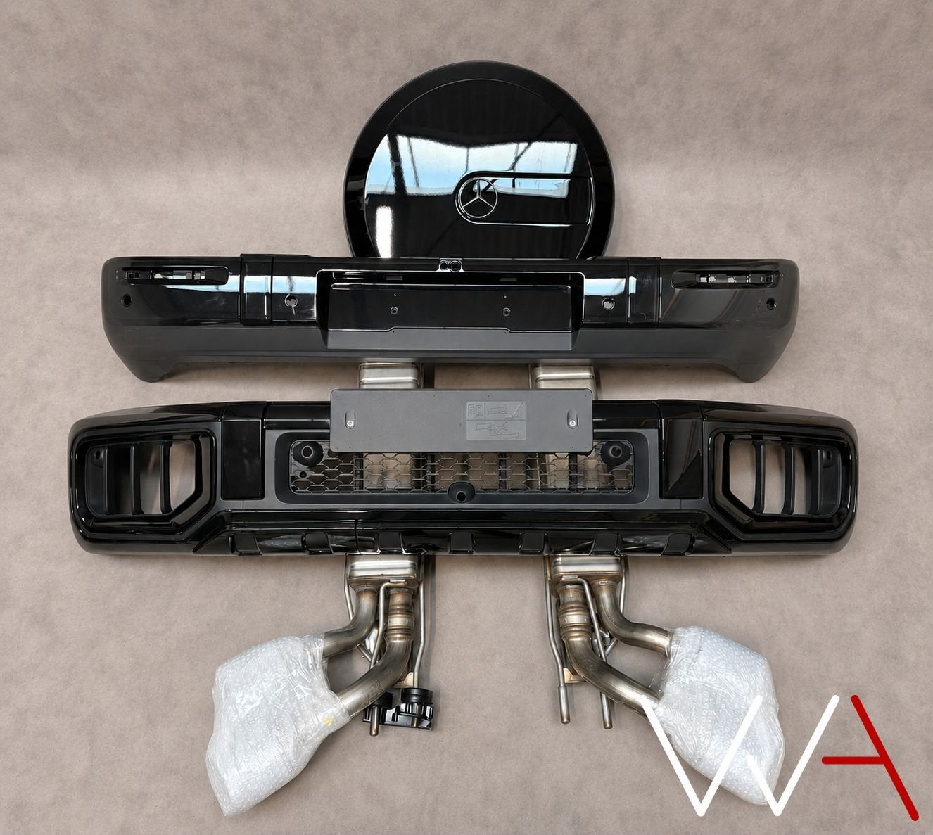 Mercedes-Benz G63 W465 bumpers uitlaat kit origineel NIEUW, Auto-onderdelen, -, Nieuw, Ophalen of Verzenden, Bumper