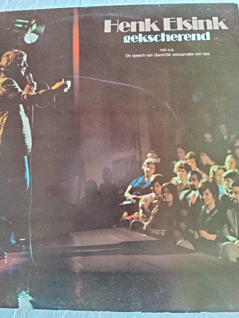 Gekscherend van Henk Elsink op LP, Cd's en Dvd's, Vinyl | Nederlandstalig, Verzenden, 12 inch, Overige genres